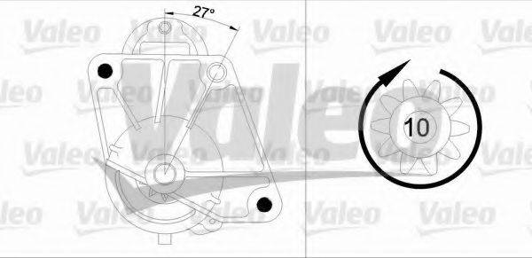 VALEO 455741 Стартер