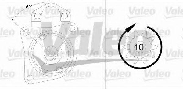 VALEO 455839 Стартер