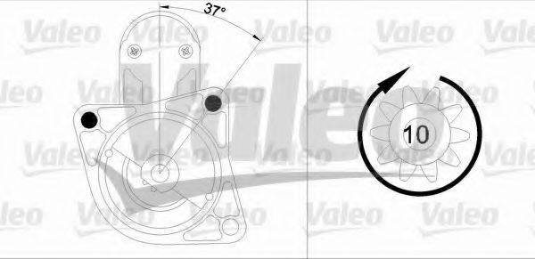 VALEO 455915 Стартер