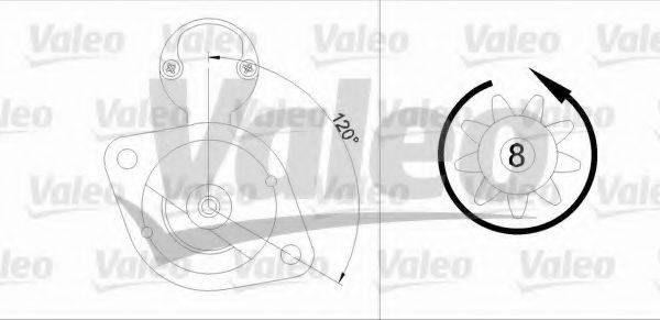 VALEO 455917 Стартер