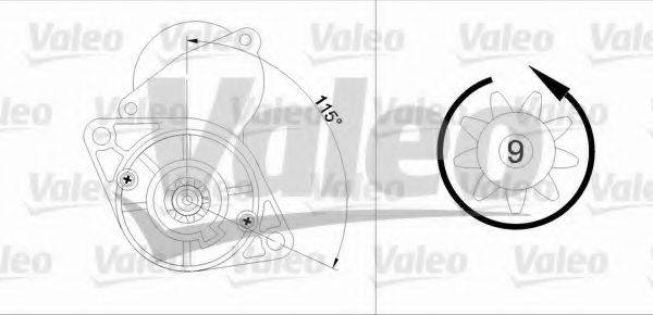 VALEO 455919 Стартер