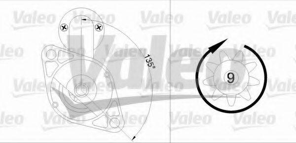 VALEO 455922 Стартер