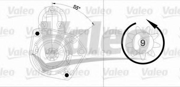 VALEO 455981 Стартер