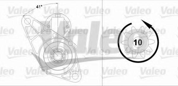 VALEO 458214 Стартер