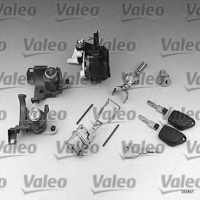 VALEO 252567 Комплект циліндра замка