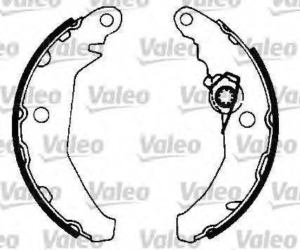 VALEO 553677 Комплект гальмівних колодок