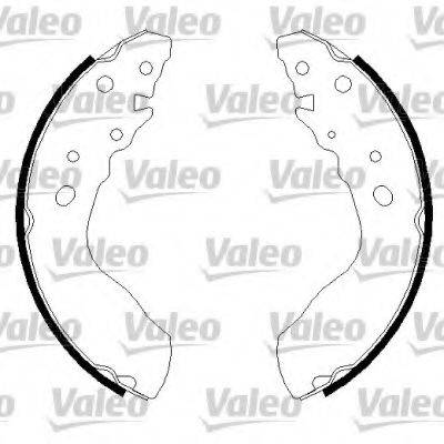 VALEO 562759 Комплект гальмівних колодок