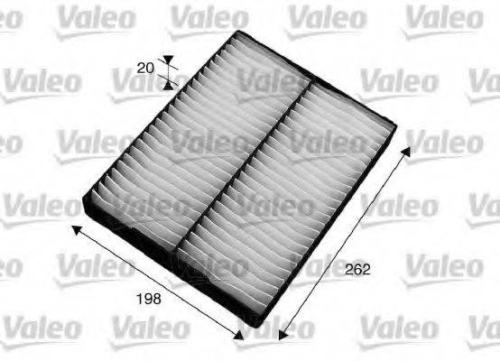 VALEO 715564 Фільтр, повітря у внутрішньому просторі