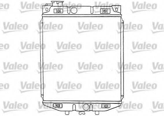 VALEO 730398 Радіатор, охолодження двигуна