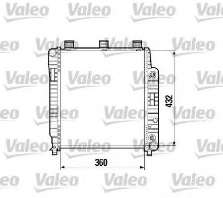 VALEO 732469 Радіатор, охолодження двигуна