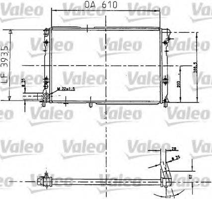 VALEO 810987 Радіатор, охолодження двигуна