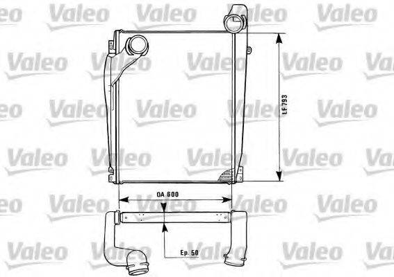 VALEO 816786 Інтеркулер