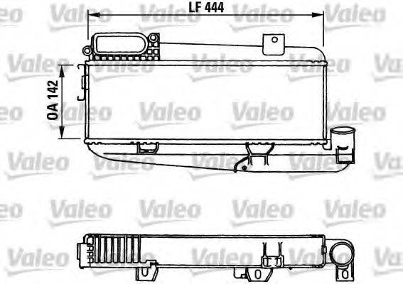 VALEO 816789 Інтеркулер