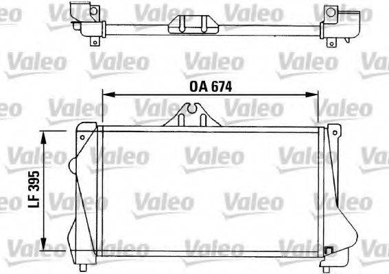 VALEO 816791 Інтеркулер