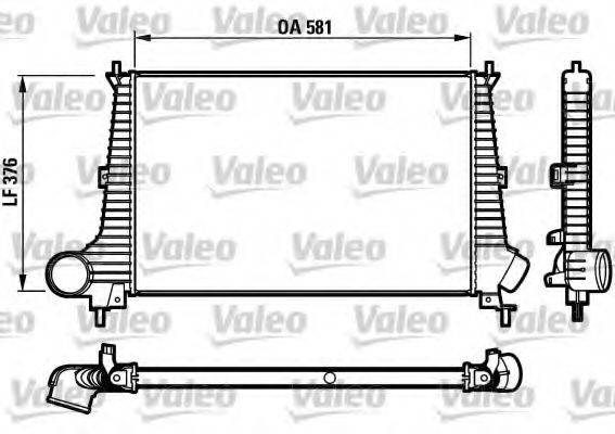 VALEO 817275 Інтеркулер