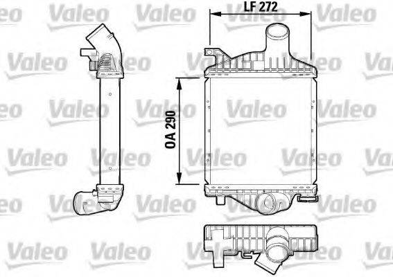 VALEO 817390 Інтеркулер