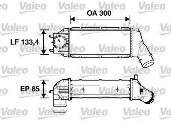 VALEO 817638 Інтеркулер