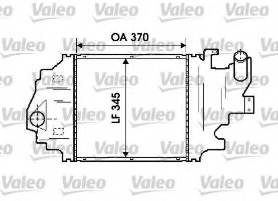 VALEO 817923 Інтеркулер