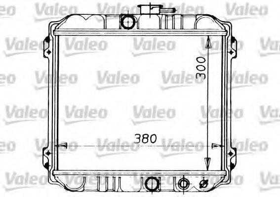 VALEO 819117 Радіатор, охолодження двигуна