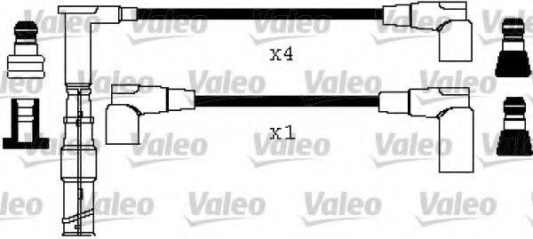 VALEO 346361 Комплект дротів запалювання