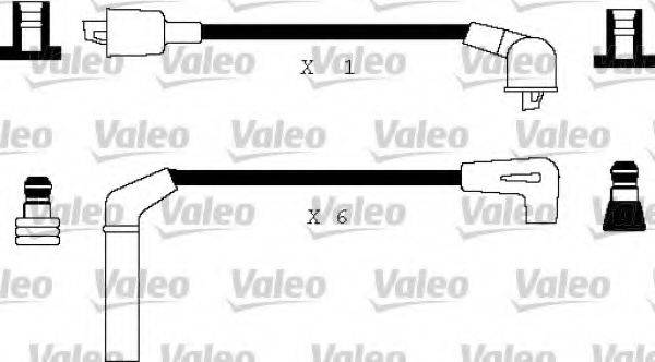 VALEO 346169 Комплект дротів запалювання