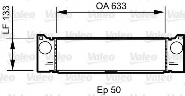 VALEO 818808 Інтеркулер