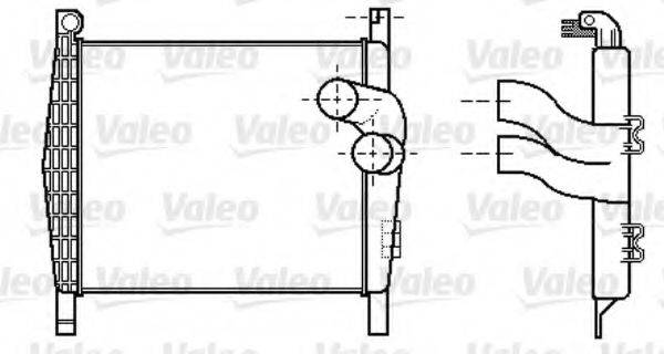 VALEO 818755 Інтеркулер