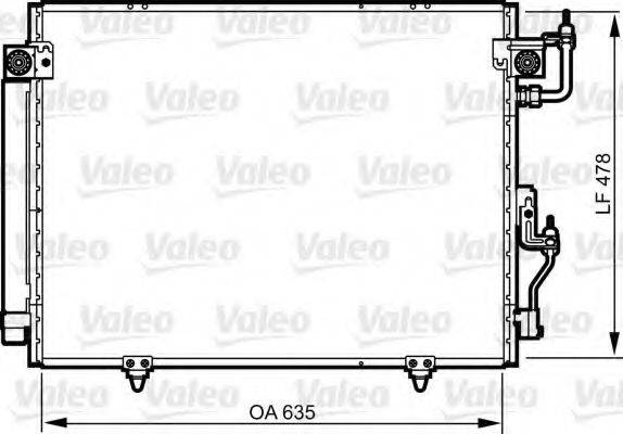 VALEO 817790 Конденсатор, кондиціонер