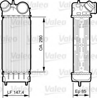 VALEO 818241 Інтеркулер