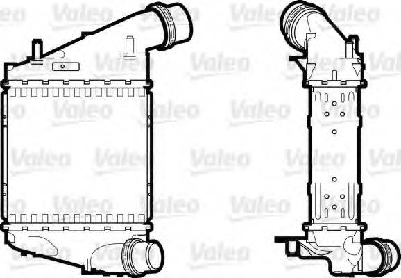 VALEO 818250 Інтеркулер