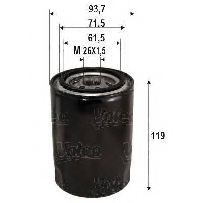 VALEO 586090 Масляний фільтр