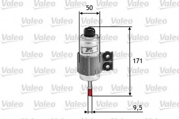 VALEO 587043 Паливний фільтр