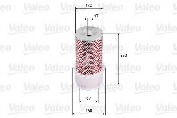 VALEO 585636 Повітряний фільтр