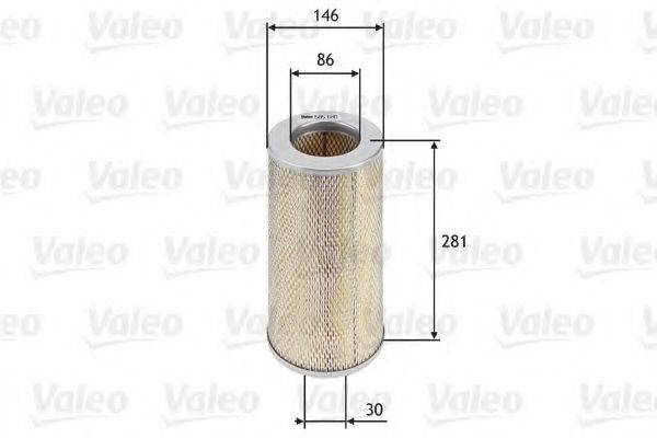 VALEO 585680 Повітряний фільтр