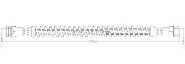 REMKAFLEX 3780 Гальмівний шланг