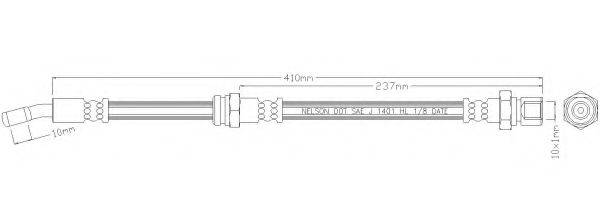 REMKAFLEX 5103 Гальмівний шланг