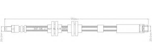 REMKAFLEX 5352 Гальмівний шланг