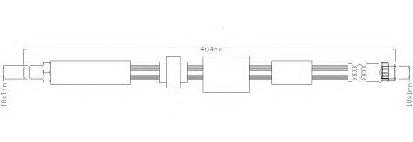 REMKAFLEX 6034 Гальмівний шланг