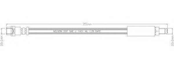 REMKAFLEX 6036 Гальмівний шланг