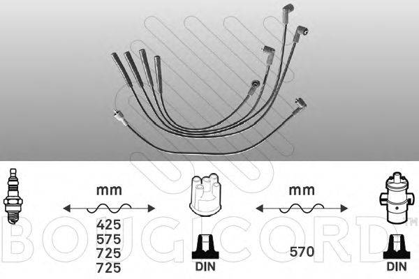 BOUGICORD 4060 Комплект дротів запалювання