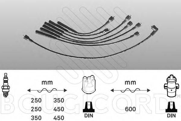 BOUGICORD 7294 Комплект дротів запалювання