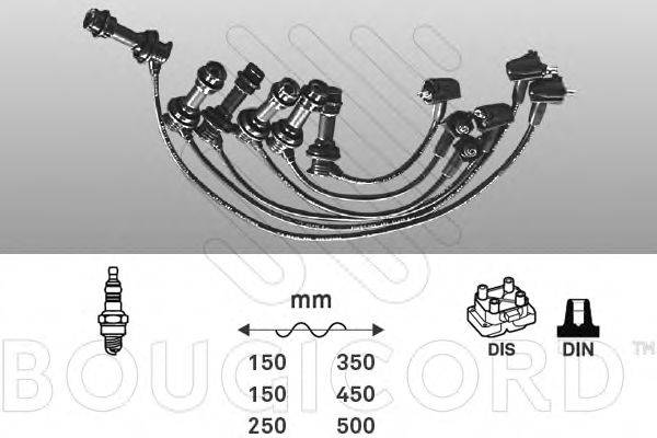 BOUGICORD 7187 Комплект дротів запалювання