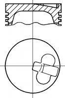NURAL 8737380010 Поршень