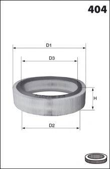 MECAFILTER 115 Повітряний фільтр