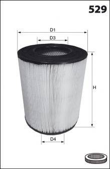 MECAFILTER FA3356 Повітряний фільтр