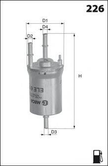 MECAFILTER ELE6106 Паливний фільтр