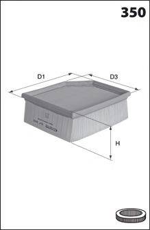 MECAFILTER ELP9455 Повітряний фільтр