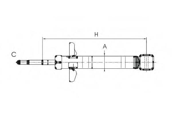 SCT GERMANY Z1819 Амортизатор