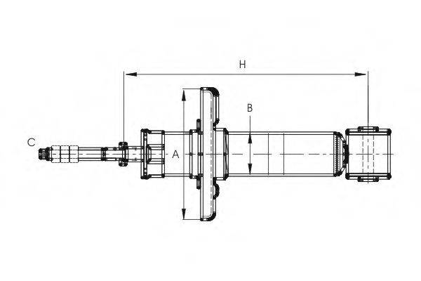 SCT GERMANY Z1835G Амортизатор