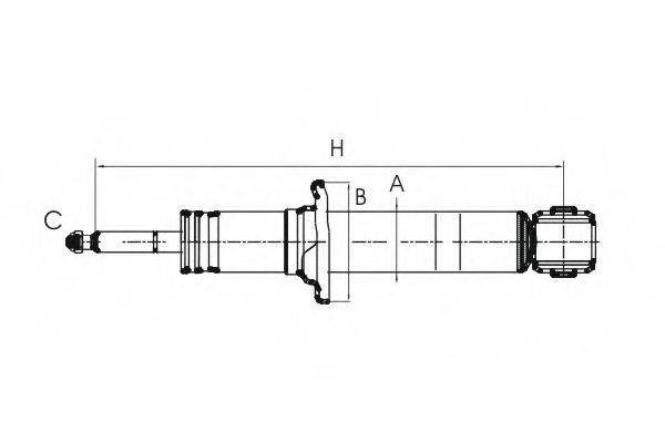 SCT GERMANY Z2713 Амортизатор